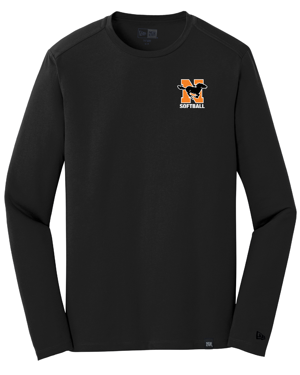 New Era® Heritage Blend Long Sleeve Crew Tee