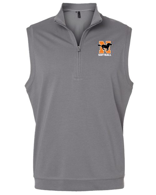 Adidas Men's Club Quarter-Zip Vest